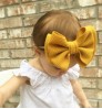 Cute large bubble knot nylon elastic hairbands toddler kids bows hair accessories baby headband and bows baby for newborn babies