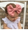 Cute large bubble knot nylon elastic hairbands toddler kids bows hair accessories baby headband and bows baby for newborn babies