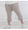 Trousers Baby 1-6Years Cotton Linen Girls Boys Casual Trousers Baby Kids Loose Pants Toddler Children Solid Jogger Pants For Kids