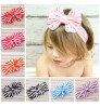 Baby Girl Big Hair Bow Striped Knot Headband Newborn Kids Hair Accessories Children Headwraps