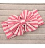 Baby Girl Big Hair Bow Striped Knot Headband Newborn Kids Hair Accessories Children Headwraps