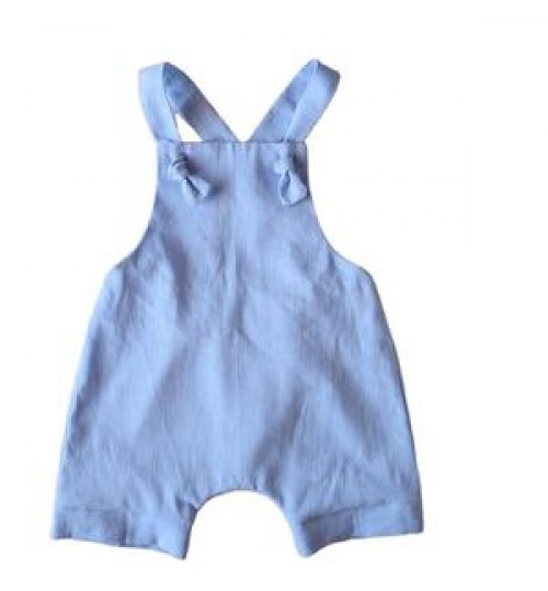 Soft Infant Baby Pants Linen Suspender Trousers,Baby Clothes Romper With Good Quality