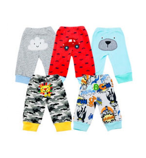 Baby Trousers Wholesale Cotton Knit Clothes Newborn Baby Trousers Baby Boy And Girls Pants Set