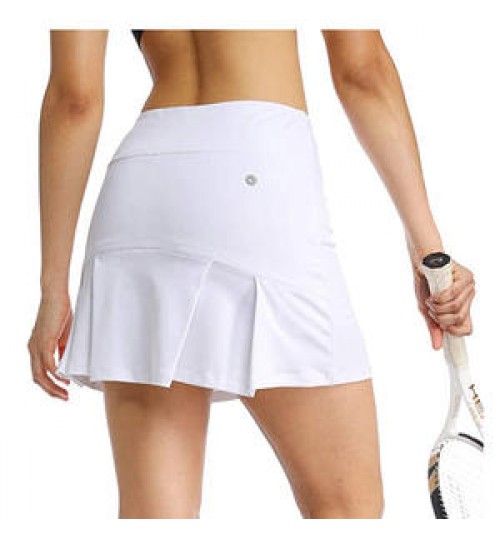 Custom Pleated Tennis Skirts Golf Skirts with 3 Pockets Panty Shorts Design Athletic Women Golf Sports Tennis Skirts