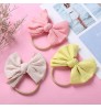 Knitted bowknot children's headband hair accessories super soft nylon seamless baby headband