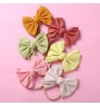 Knitted bowknot children's headband hair accessories super soft nylon seamless baby headband