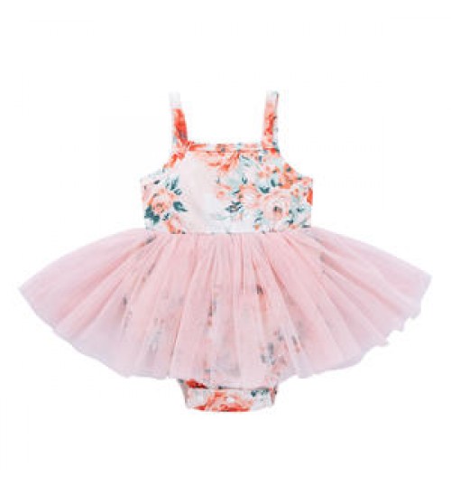 Tutu Leotards Baby Girl Romper Dress Summer Playsuit