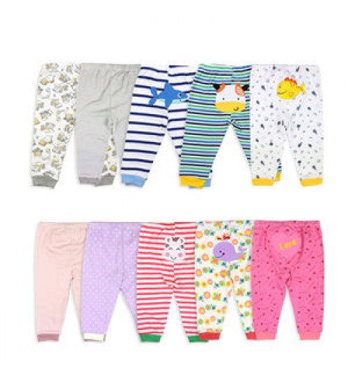 Baby Pants Baby Clothes Baby Leggings 5PCS Pack Newborn Cotton Trousers