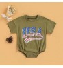 232 Summer Newborn Infant Baby Boys Girls Clothes Romper Playsuit Overalls Cotton Short Sleeve Baby Jumpsuit Newborn Clothing