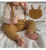 Children Sling Trousers Cotton High-waist Leggings For Baby boys and girls