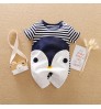 Wholesale Cute Penguin Fox Print Summer Short Sleeve 100%Cotton New Born Baby Clothes Baby Boy Romper Infant Baby Pajamas