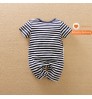 Wholesale Cute Penguin Fox Print Summer Short Sleeve 100%Cotton New Born Baby Clothes Baby Boy Romper Infant Baby Pajamas