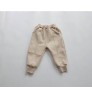 Warm children fleece pants children winter trousers baby boy's and girls' solid color pant