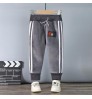 Wholesale custom winter new children's trousers baby thickened warm outer wear pants