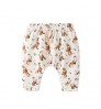 INS Baby Fox Trousers Infant Pants Drawstring Solid Toddler Bottoms Boutique Unisex Drawstring Pants