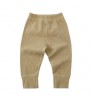 Factory wholesale new design boutique unisex baby ribbed long pants cotton leggings autumn baby clothes baby boy trousers