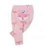 Baby clothes kids classic cartoon print embroidery trousers casual pants for baby girl