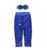 Sparkle Pants Baby Kids Lining Cotton Pants Twinkly Trousers Newest Party Wine with Both-sided Sequins Unisex Toddler Baby Girls