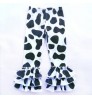 Baby Leggings Wholesale Printed Icing Baby Girls Cotton Ruffle Kids Boutique Leggings Pants