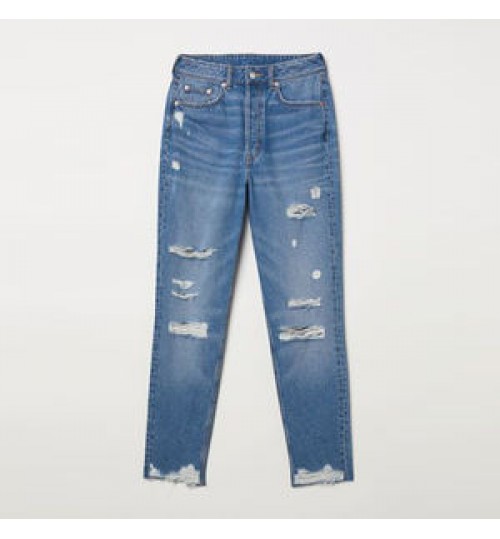 Children Broken Hole Pants Denim Trousers Baby Girls Ripped Jeans Summer Kids Trousers Clothes Sale