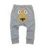 Redkite cartoon ass pattern beam foot soft cotton long pants baby