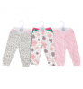 Factory Direct Sale 3pcs in 1 bag new fashion cotton baby Pants Long Baby Trousers