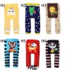 Small MOQ stock baby and kids PP pants baby girls leggings