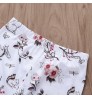 Floral Printing Baby Girls Long Pants New Fashion Kids Baby Girls Cartoon Flower Clothes Bottoms Leggings Pants Newborn Trousers