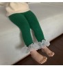 Top Pick Customized Kids Girls Leggings Baby Ruffle Tights Kids Skinny Pants