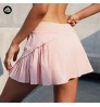 custom logo classic high quality ladies golf skirt fashion sports skort tennis dress with shorts