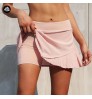 custom logo classic high quality ladies golf skirt fashion sports skort tennis dress with shorts