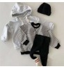 2022 Fall Baby Jogger Pants Infant Wear Baby Clothes Solid Soft Elastic Baby Rib Leggings