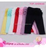 Best selling wholesale baby mint kids cotton leggings fashion baby dance ruffle butts leggings made in China