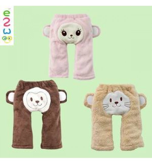 2016 Winter Cotton Fabric Warm Pattern Leggings Newborn Baby Clothes Wool Pants